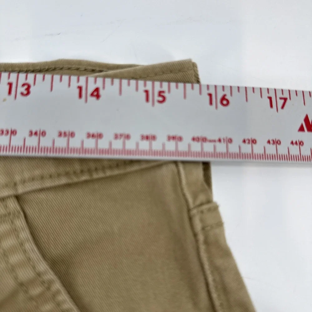 Levi's‎ Signature Athletic Jeans Men's 30x32 Khaki Zip Pocket Straight Leg Jeans